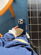 Rhinestone Heart Phone Case