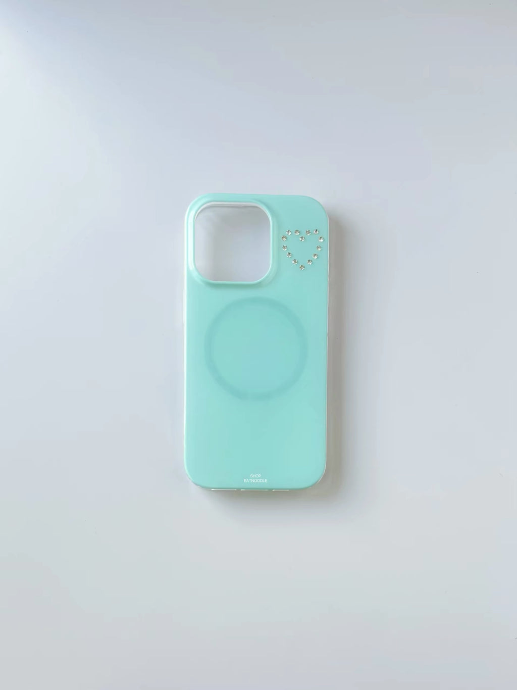Rhinestone Heart Phone Case