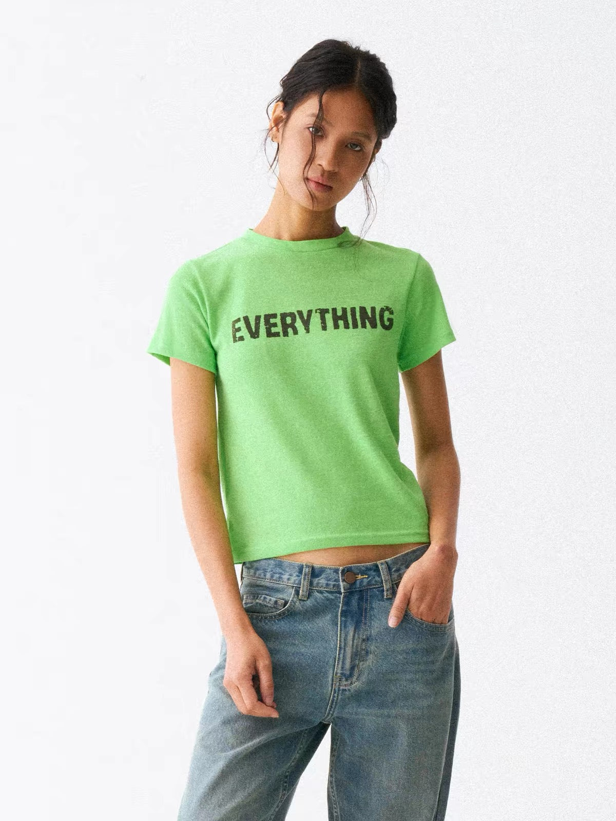 Vintage Logo Print Lightweight T-Shirt