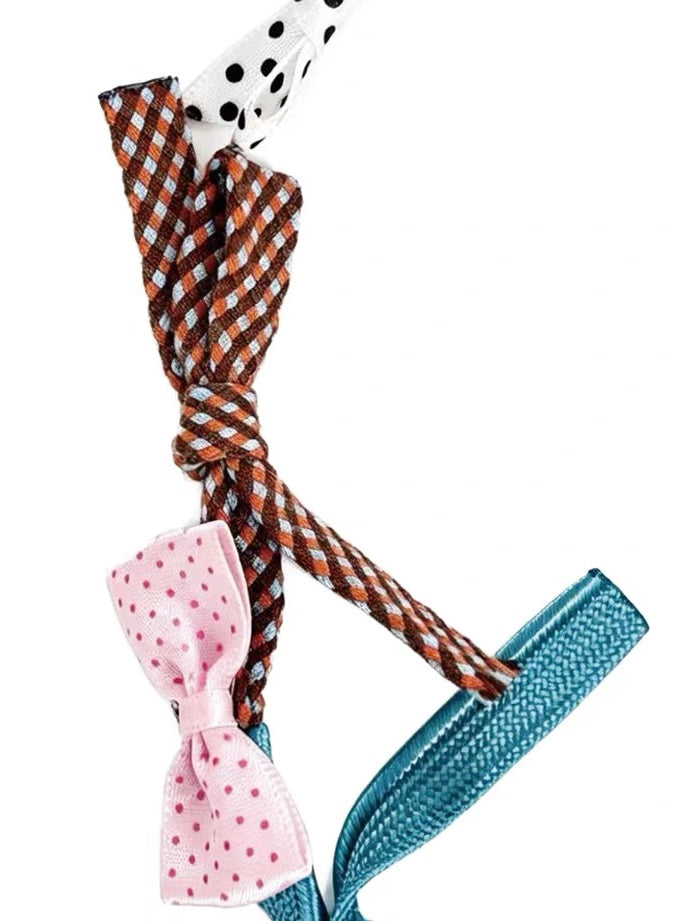Dopamine Handmade Bow Necklace