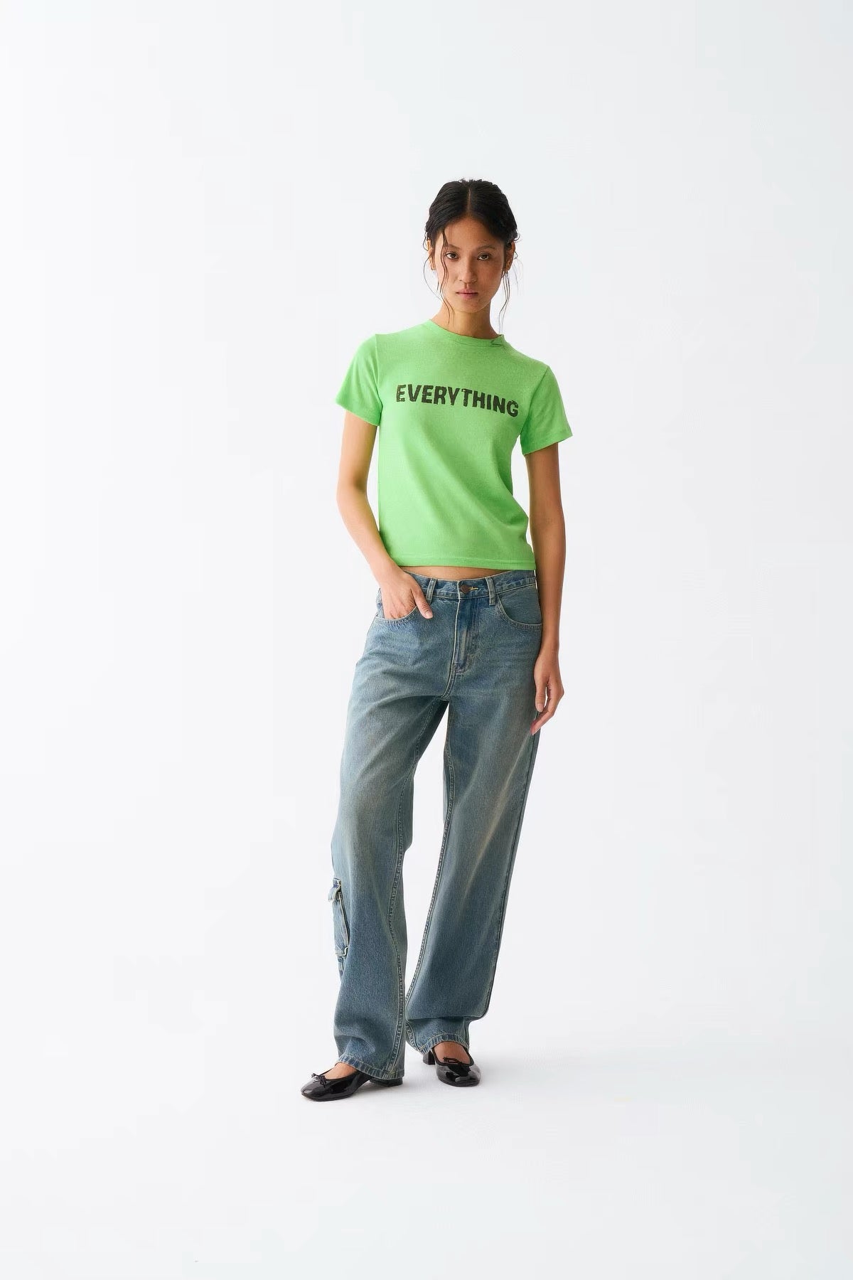 Vintage Logo Print Lightweight T-Shirt