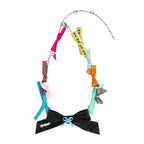 Dopamine Handmade Bow Necklace