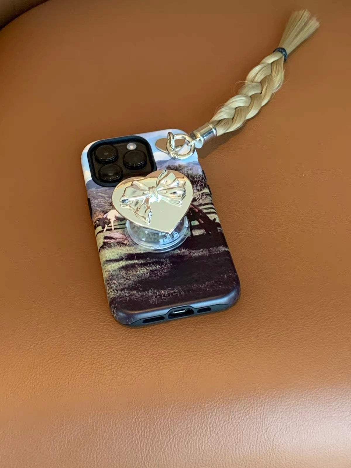 Braided Girl Charm