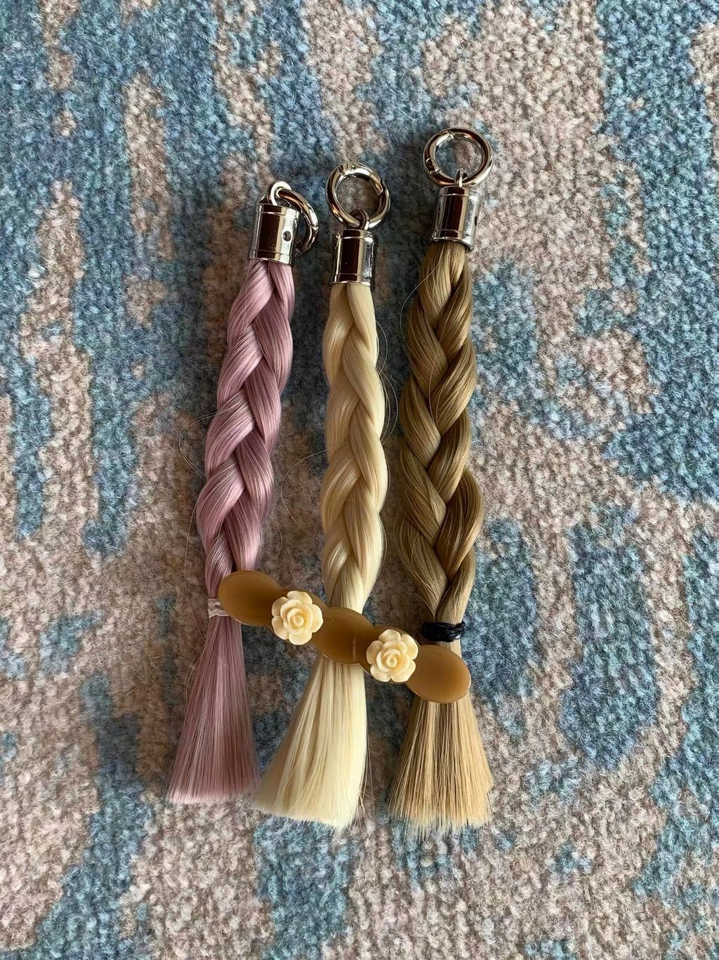 Braided Girl Charm