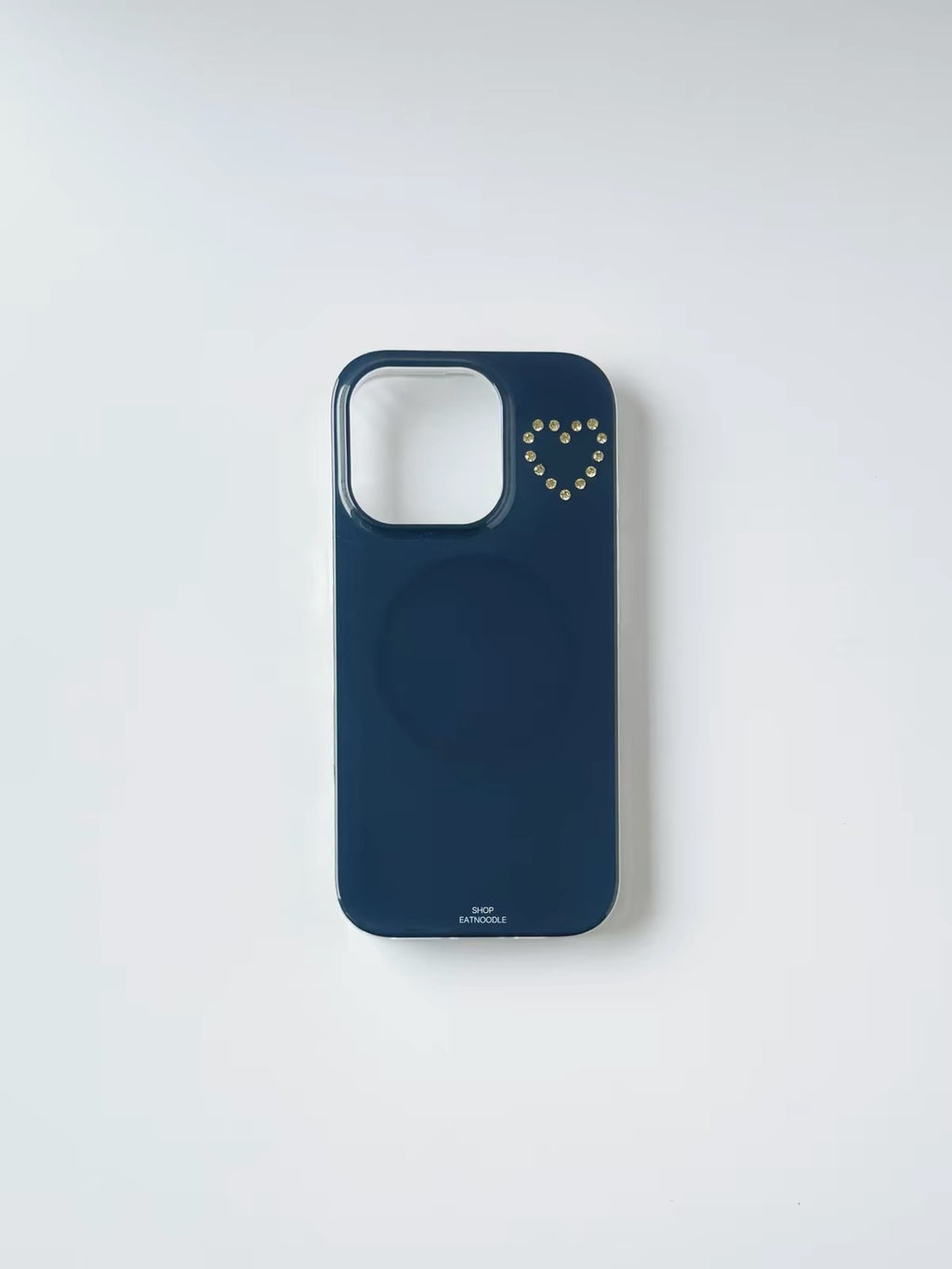 Rhinestone Heart Phone Case