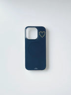 Rhinestone Heart Phone Case