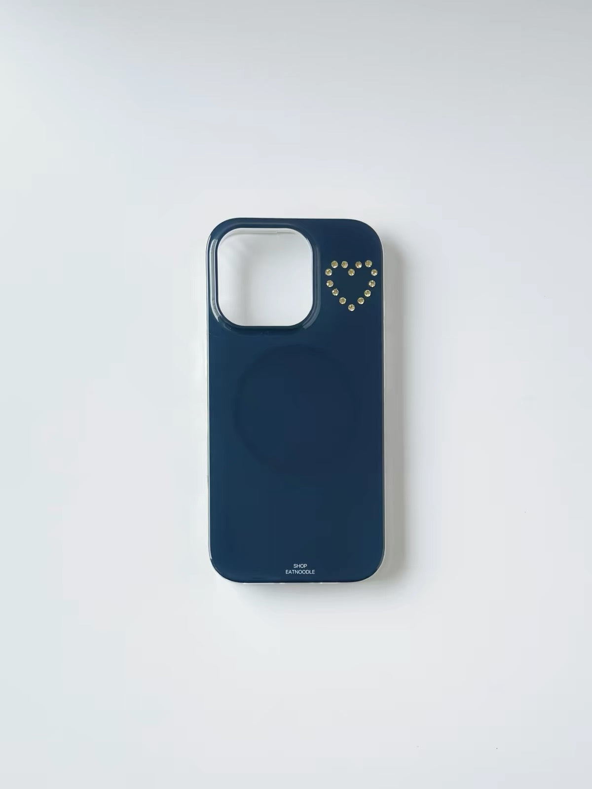 Rhinestone Heart Phone Case