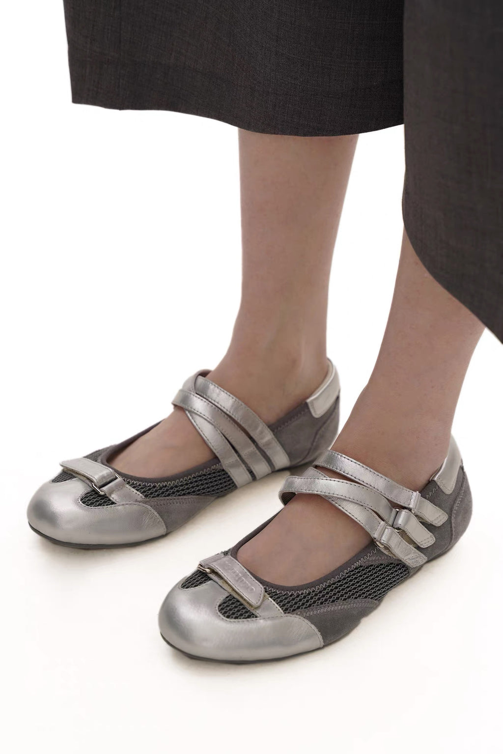 Leather Mary Jane Sneakers